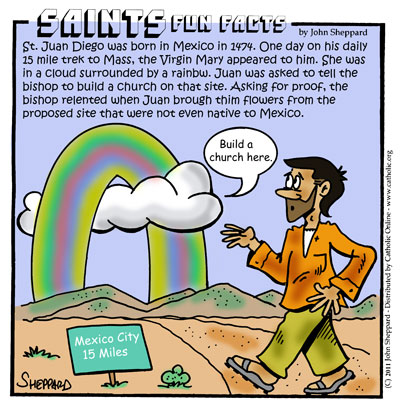 Saints Fun Facts for St. Juan Diego