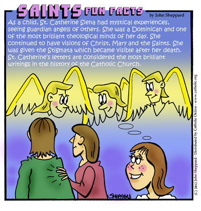 Saints Fun Facts for St. Catherine of Siena