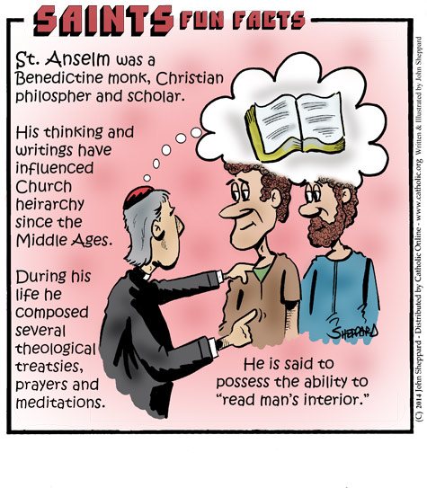 Saints Fun Facts for St. Anselm
