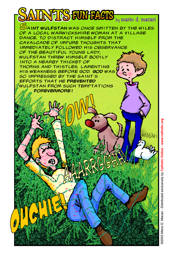 St. Wulfstan Saints Fun Facts for St. Wulfstan