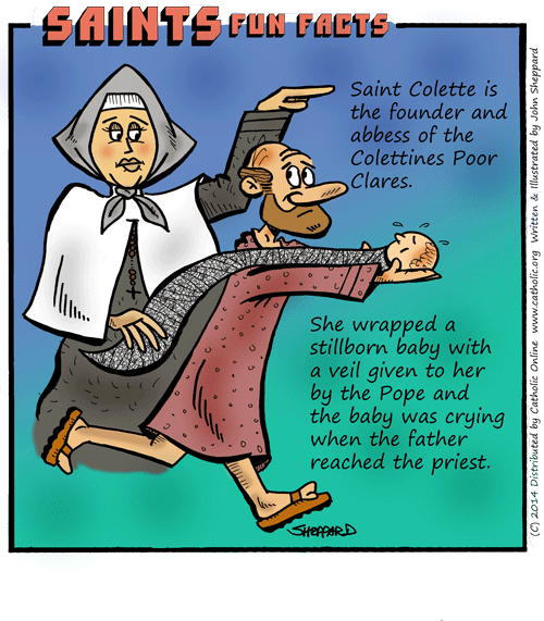 Saints Fun Facts for St. Colette