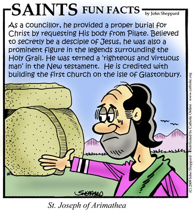 St. Joseph of Arimathea Saints Fun Facts for St. Joseph of Arimathea
